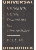 Heinrich Heine - Deutschland/Ein Wintermärchen