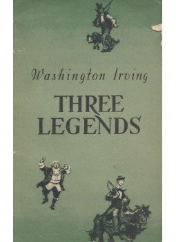 Washington Irving - Three Legends, Leningrad 1959 antikvár könyv