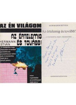 Hermann István - Az értelemig és tovább! (dedikált), Budapest 1982 antikvár könyv