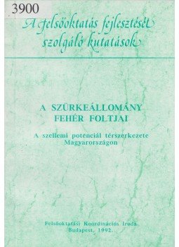 Dr. Vámos Dóra (szerk.) - A szürkeállomány fehér foltjai, Budapest 1992 antikvár könyv