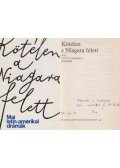 Dés Mihály - Kötélen a Niagara felett (Elbert Zsuzsanna fordító által dedikált)