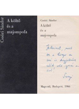 Csoóri Sándor - A költő és a majompofa (dedikált), Budapest 1966 antikvár könyv