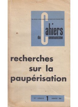 Roger Garaudy - Cahiers du Communisme Janvier 1961 Roger Garaudy - Cahiers du Communisme Janvier 1961, Paris 1961 antikvár könyv