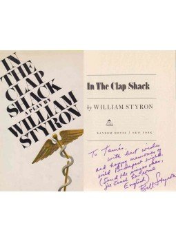 William Styron - In the Clap Shack (dedikált) William Styron - In the Clap Shack (dedikált), New York 1973 antikvár könyv