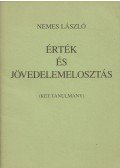 Nemes László - Érték és jövedelemelosztás