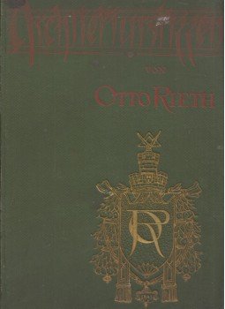  - Architektur-skizzen: 120 Handzeichnungen in Autotypie, Berlin 1891 antikvár könyv