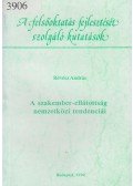 Révész András - A szakember-ellátottság nemzetközi tendenciái