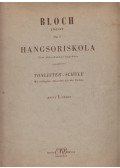 Bloch József - Hangsoriskola tört akkordokkal hegedűre I. füzet