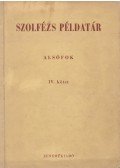 J. Irsai Vera (szerk.),Agócsy László (szerk.) - Szolfézs példatár - Alsófok IV. kötet