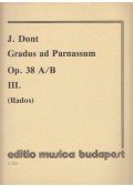 J. Dont,Rados Dezső - Gradus ad Parnassum III. füzet
