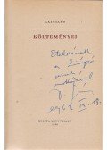 Catullus, Caius Valerius,Petronius Arbiter, Titus - Catullus költeményei – Trimalchio lakomája (Fordító által dedikált)
