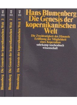Blumenberg, Hans - Die Genesis der kopernikanischen Welt I-III., Frankfurt am Main 2007 antikvár könyv