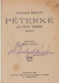 Anatole France - Péterke