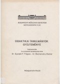 Gyaraki F. Frigyes,Biszterszky Elemér - Didaktikai tanulmányok gyűjteménye