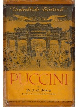 Karl Gustav Fellerer - Giacomo Puccini, Potsdam 1937 antikvár könyv