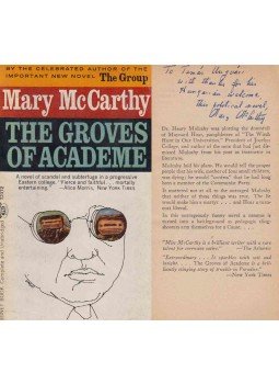 Mary McCarthy - The Groves of Academe (dedikált), New York 1963 antikvár könyv