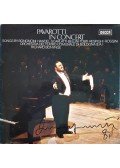 Pavarotti, Luciano - Luciano Pavarotti (1935–2007) olasz operaénekes aláírása az általa előadott „Pavarotti In Concert” című hangversenyfelvétel borítóján