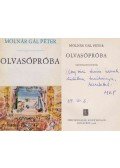 Molnár Gál Péter - Olvasópróba (dedikált)