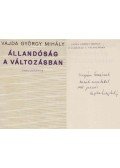 Vajda György Mihály - Állandóság a változásban (dedikált)