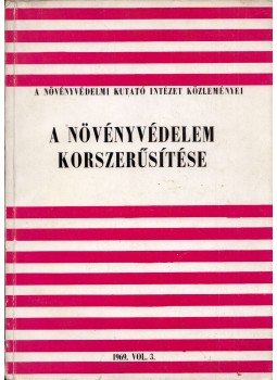 Dr. Kacsó András, Balázs Klára - A növényvédelem korszerűsítése Dr. Kacsó András, Balázs Klára - A növényvédelem korszerűsítése, Budapest 1969 antikvár könyv