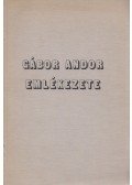 Laczkó András - Gábor Andor emlékezete (Dedikált)