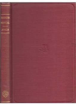 Elliott P. Joslin - A Diabetic Manual for the Mutual Use of Doctor and Patient, Philadelphia 1937 antikvár könyv