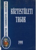 Tolnai Márton (szerk.) - Köztestületi tagok 1999