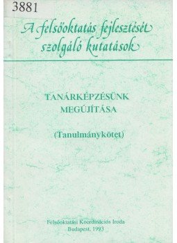 Végvári Imre - Tanárképzésünk megújítása, Budapest 1993 antikvár könyv
