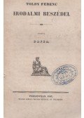 Toldy Ferenc - Toldy Ferenc irodalmi beszédei