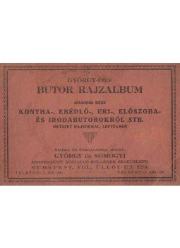  - György-féle butor rajzalbum II., Budapest 0 antikvár könyv