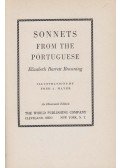 Elizabeth Barrett Browning - Sonnets from the Portugese