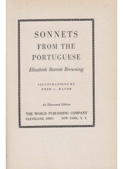 Elizabeth Barrett Browning - Sonnets from the Portugese, Cleveland 1937 antikvár könyv