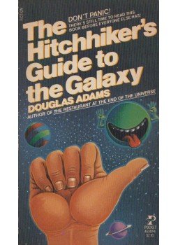 Douglas Adams - The Hitchhiker's Guide to the Galaxy Douglas Adams - The Hitchhiker's Guide to the Galaxy, New York 1981 antikvár könyv