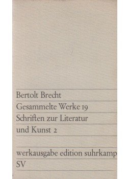 Brecht, Bertolt - Gesammelte Werke 19. Brecht, Bertolt - Gesammelte Werke 19., Frankfurt am Main 1967 antikvár könyv
