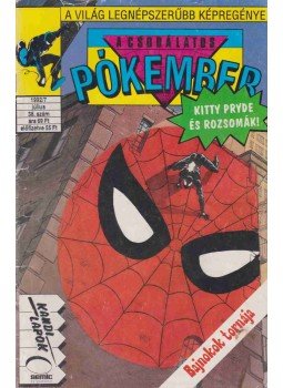 Stan Lee, Tom Defalco - A csodálatos pókember - Kitty Pryde és Rozsomák 1992/7. 38. szám Stan Lee, Tom Defalco - A csodálatos pókember - Kitty Pryde és Rozsomák 1992/7. 38. szám, Budapest 1992 antikvár könyv
