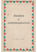 Dr. Ferenczy Miklós - Emlékek a szabadságharcról (aláírt)