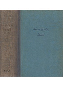 Márai Sándor - Napló (1943-1944) Márai Sándor - Napló (1943-1944), Budapest 1945 antikvár könyv