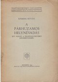 Kniezsa István - A párhuzamos helynévadás