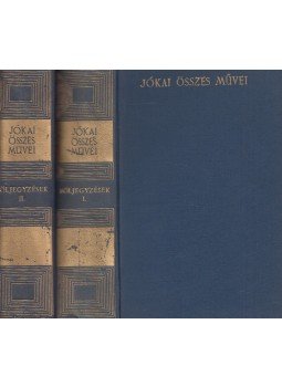 Jókai Mór - Följegyzések I-II., Budapest 1967 antikvár könyv