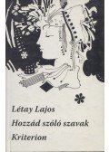 Létay Lajos - Hozzád szóló szavak