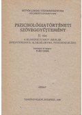 Pléh Csaba - Pszichológiatörténeti szöveggyűjtemény II.