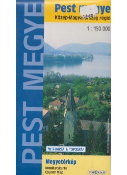 - Pest megye - Megyetérkép - Pest megye - Megyetérkép, Budapest 0 antikvár könyv