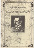 Udvari István - Hodinka Antal Válogatott Kéziratai