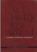 Vayer Lajos - Acta Historiae Artium - Tomus XXVIII 1-2