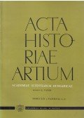 Vayer Lajos - Acta Historiae Artium - Tomus XIX 1-2