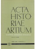 Vayer Lajos - Acta Historiae Artium - Tomus XXIV 1-4