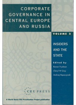 Roman Frydman, Cheryl W. Gray, Andrzej Rapaczynski - Corporate Governance in Central Europe and Russia vol.2 Roman Frydman, Cheryl W. Gray, Andrzej Rapaczynski - Corporate Governance in Central Europe and Russia vol.2, UK 0 antikvár könyv