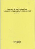 C. Tóth Norbert - Politikatörténeti források Bátori István első helytartóságához (1522-1523)