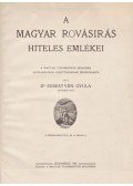 Sebestyén Gyula - A magyar rovásírás hiteles emlékei