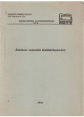 Vörös Tibor - Általános ismeretek tűzállófalazatokról